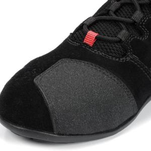 Botas moto corta deportiva Rainers negro-rojo Â· 2